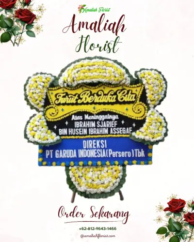 Papan Bunga Duka di Mamboro